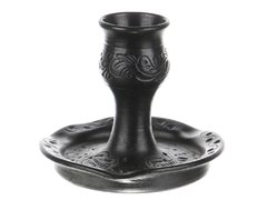 Sfesnic ceramica neagra de Corund 10,5 cm model 1